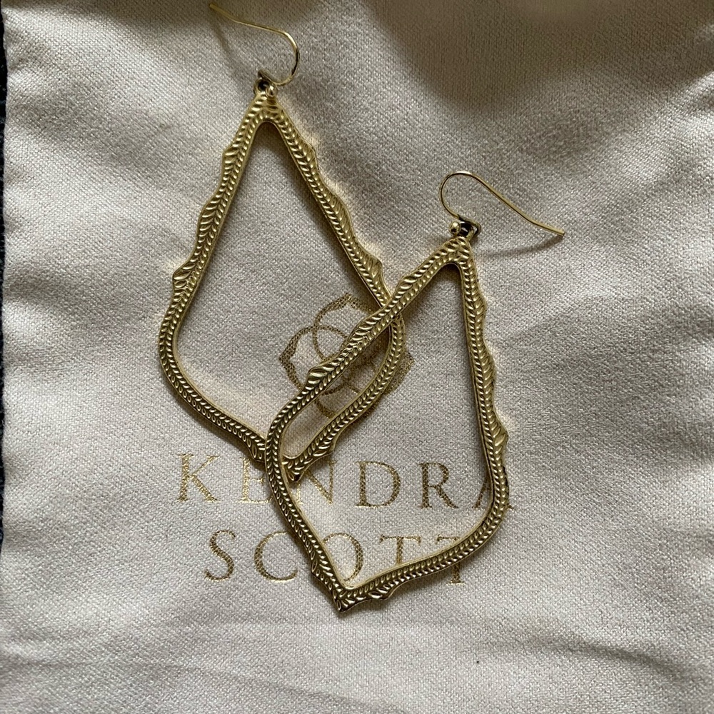 Kendra Scott Gold Hoop Earrings